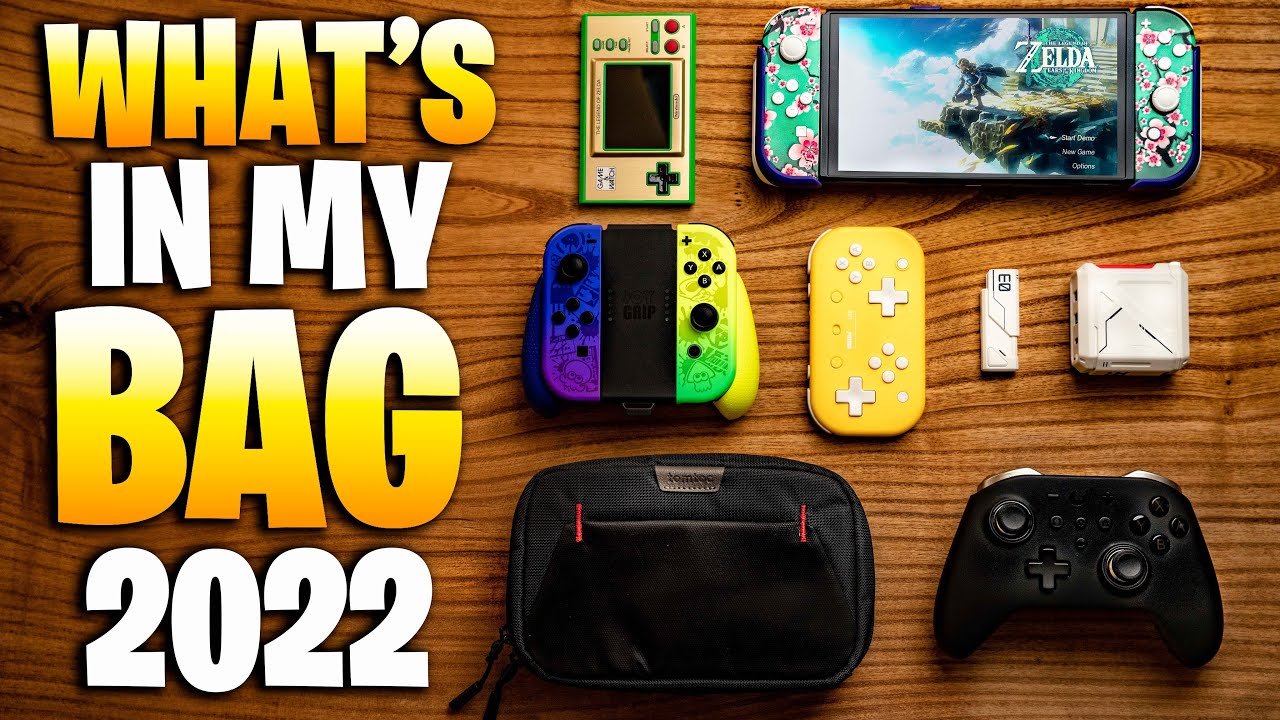 The BEST Nintendo Switch Accessories 2022 – (What’s In My Switch Bag 2022)