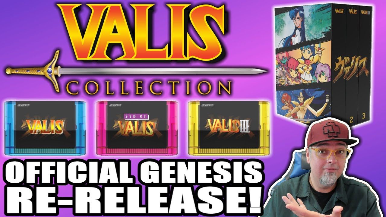 The Valis Series Is Being Re-Released OFFICIALLY On The SEGA Genesis! NEW Collector’s Edition!