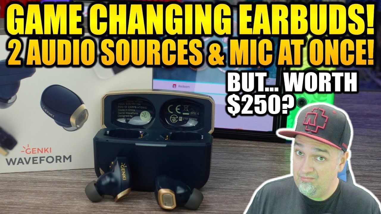 These Nintendo Switch Earbuds Are GAME CHANGERS! But Are The Genki Waveform Worth $250?