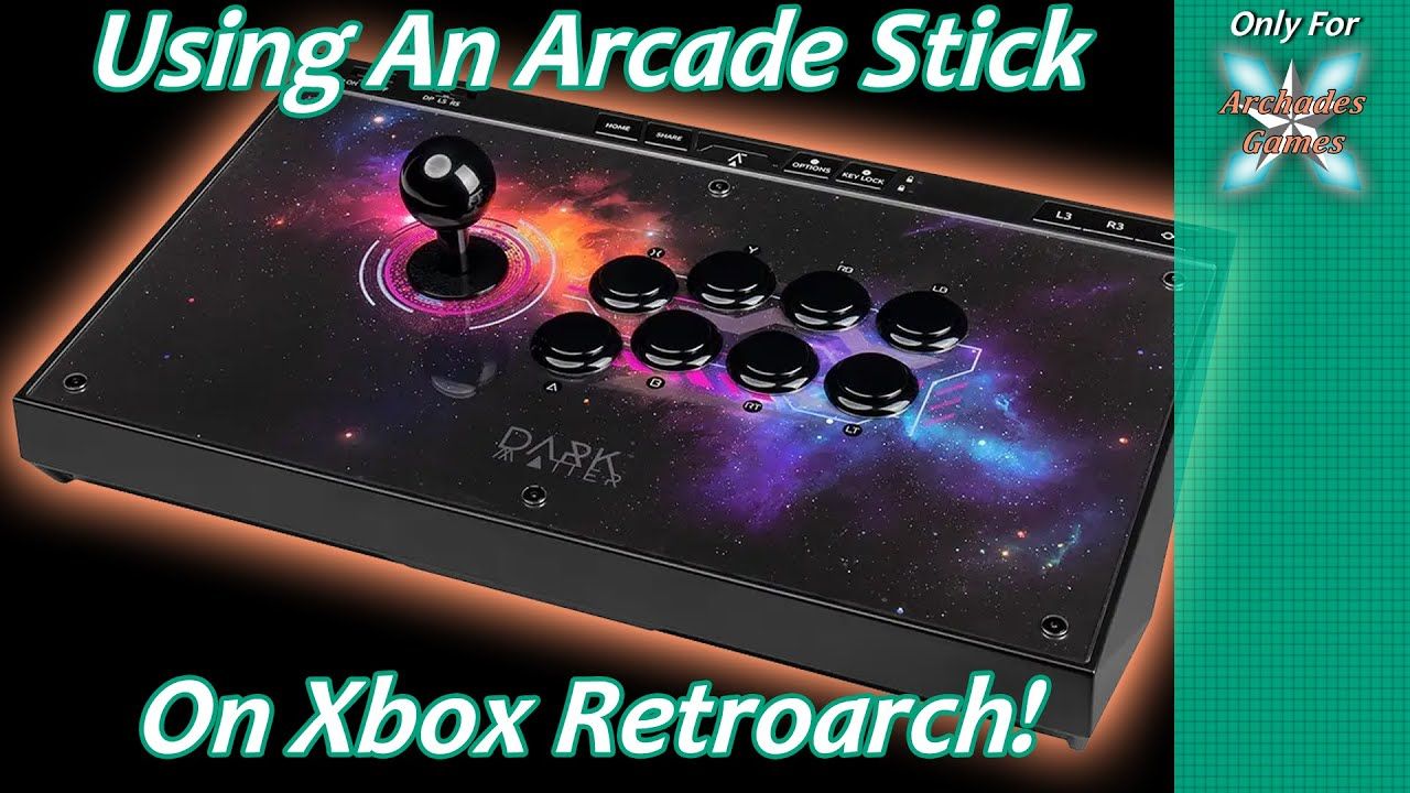 Using An Arcade Stick On Xbox Retroarch – Feat. The Monoprice Arcade Fighting Stick