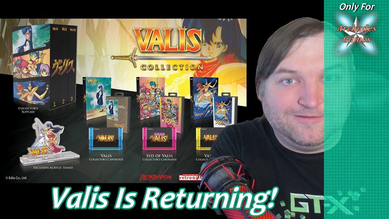 Valis Is Coming Back To The Genesis (Mega Drive) Thanks To Retro-Bit!