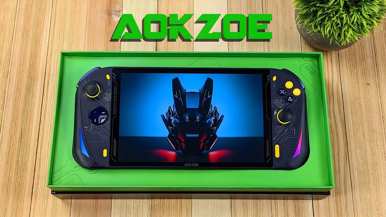 AOKZOE A1 Hands-On Review! This New Hand-Held Has A Huge 8″ Screen And Tons Of Power!