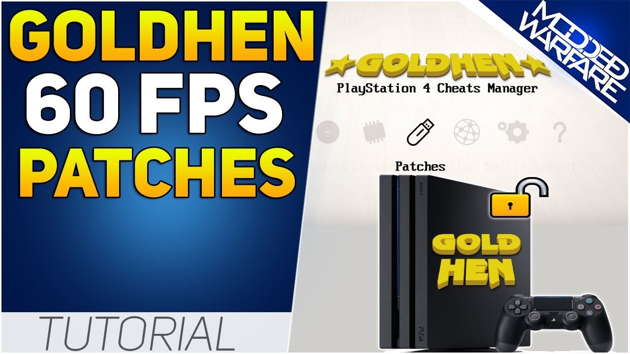 Installing PS4 60FPS Patches with GoldHEN