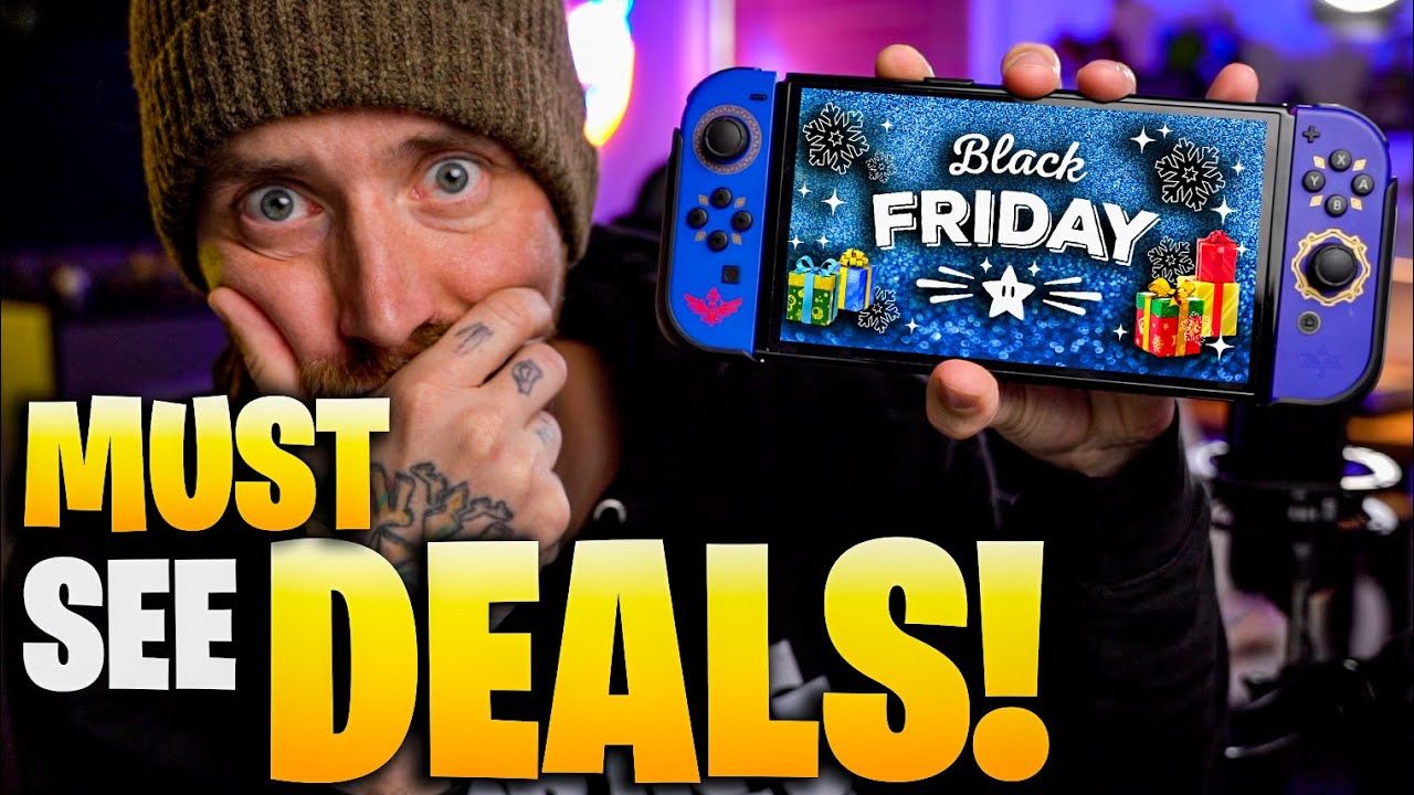 Nintendo Switch Black Friday Deals Are LIVE  (You NEED To See This)