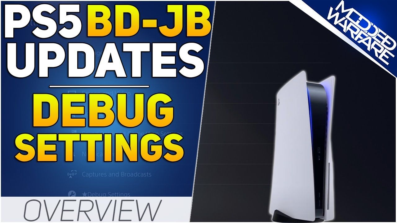 PS5 BD-JB Updates: Debug Settings, Stability Improvements, Jar Loader & Kernel Dumping