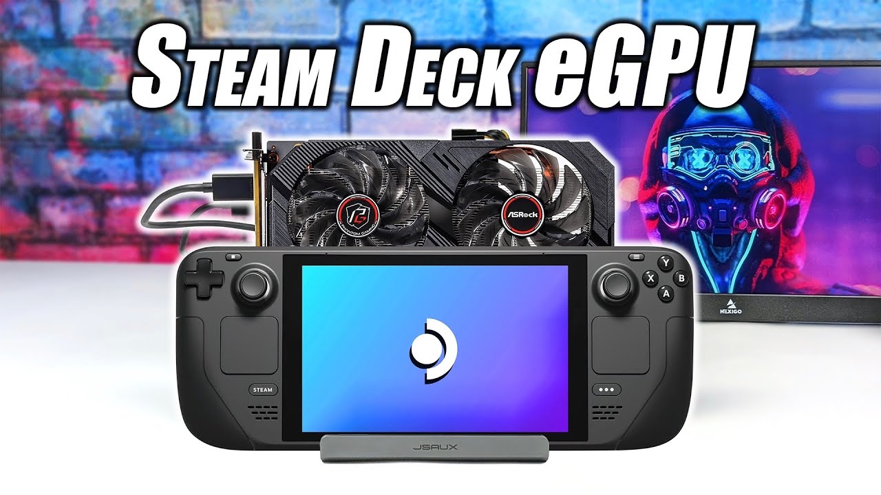 We Added An eGPU To The Steam Deck! Faster Graphics For The Deck! Hands-On Testing