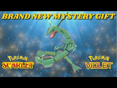 BRAND NEW MYSTERY GIFT CODES IN POKEMON SCARLET AND VIOLET!