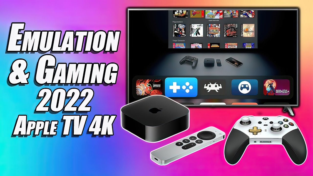 Emulation & Gaming On The New 2022 Apple TV 4K Is Actually Pretty Awesome!