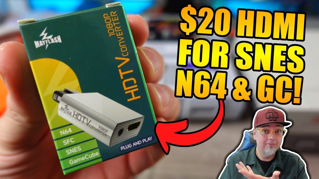 The Mayflash $20 Nintendo HDMI Adapter! A Cheap Option For SNES, N64 & GameCube! REVIEW