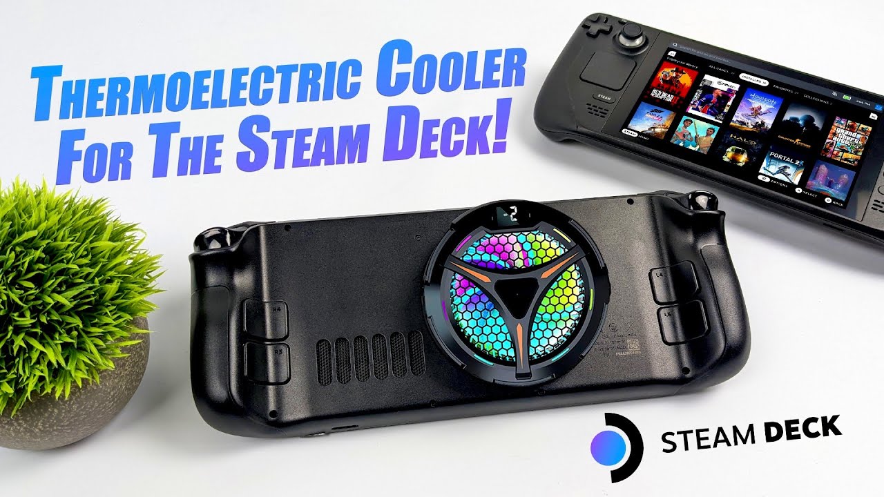 A Thermoelectric Cooler For The Steam Deck! Can We Cool This Hand Held With Science?
