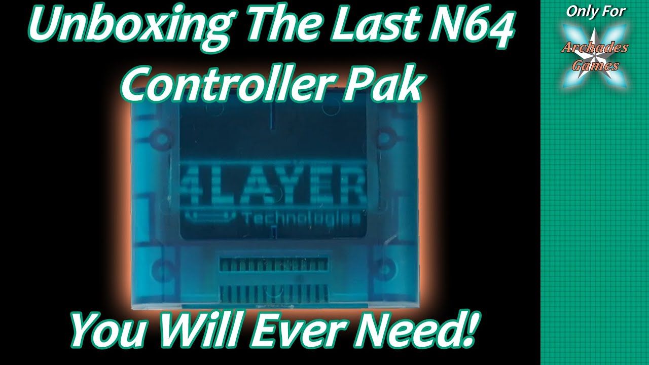 Forever Pak 64 Unboxing – The Last Controller Pak You Need!