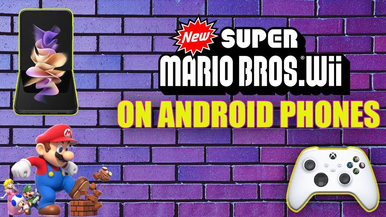 How to Setup a Controller for New Super Mario Bros. Wii on Android | 2023 Edition | Shake Included