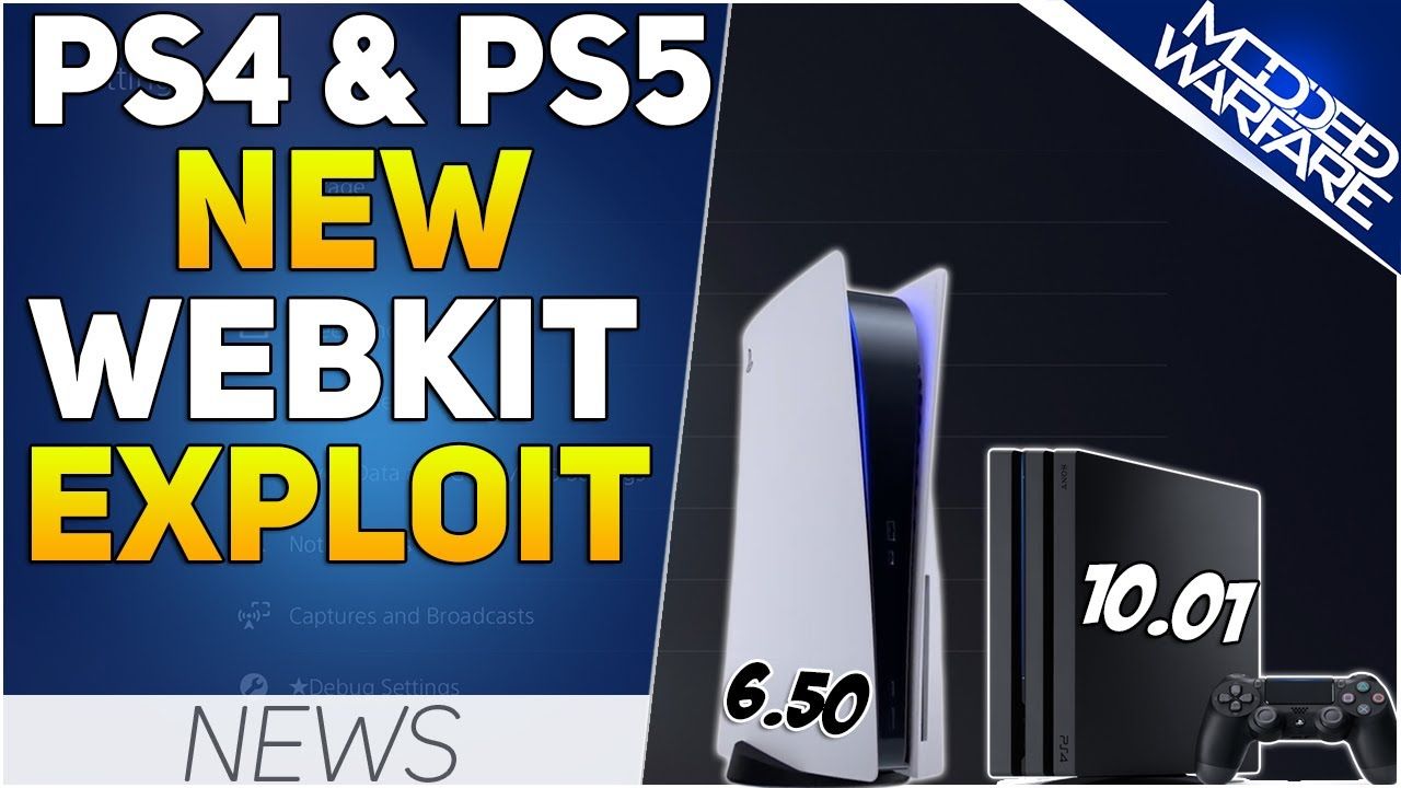 New PS4 & PS5 WebKit Exploit Disclosed