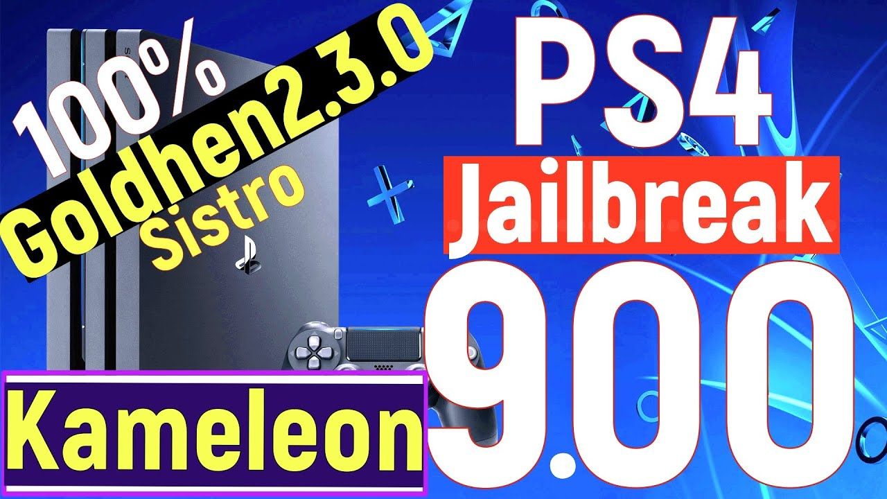 PS4 Jailbreak 9.00 + 100% Stable + Goldhen v2.3.0 + Kameleon Host
