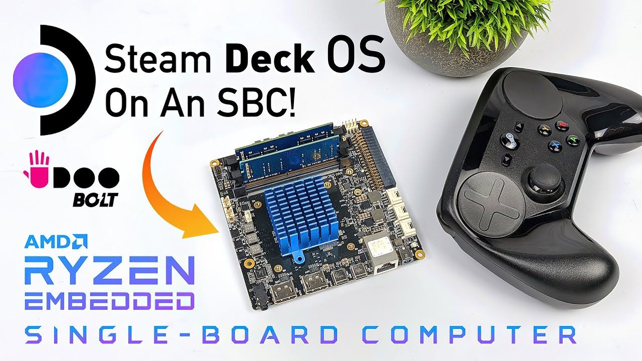 Steam Deck OS On An SBC? Yeah We Did It And This X86 Board Is Pretty Fast!