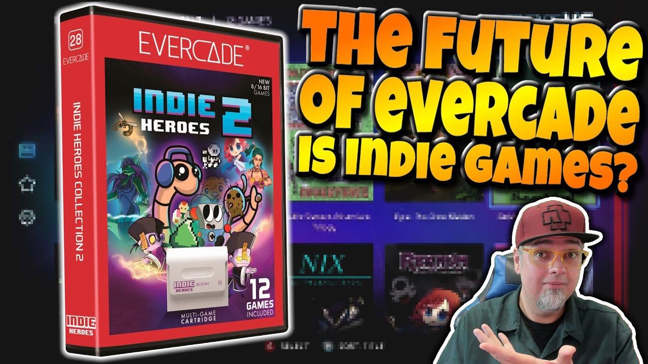 The FUTURE Of The Evercade Is RETRO Style Indie Games? Indie Heroes 2 Thoughts…