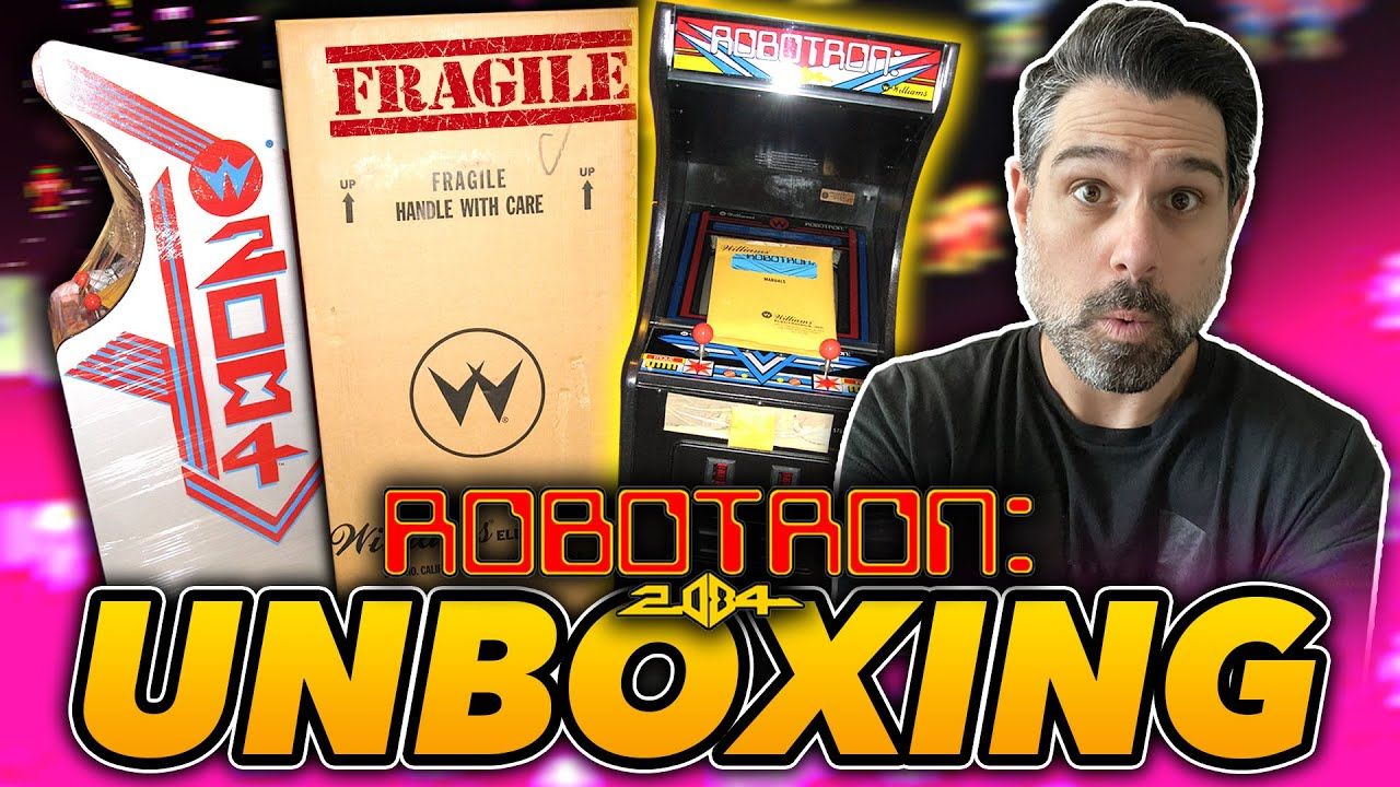 UNBOXING a RARE Arcade Game from 1982!