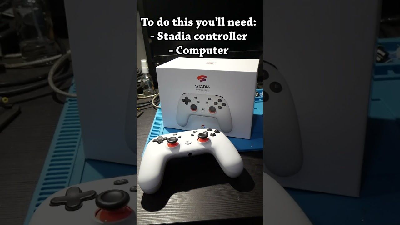 Unlock your Google Stadia controller with Bluetooth Mode! #shorts