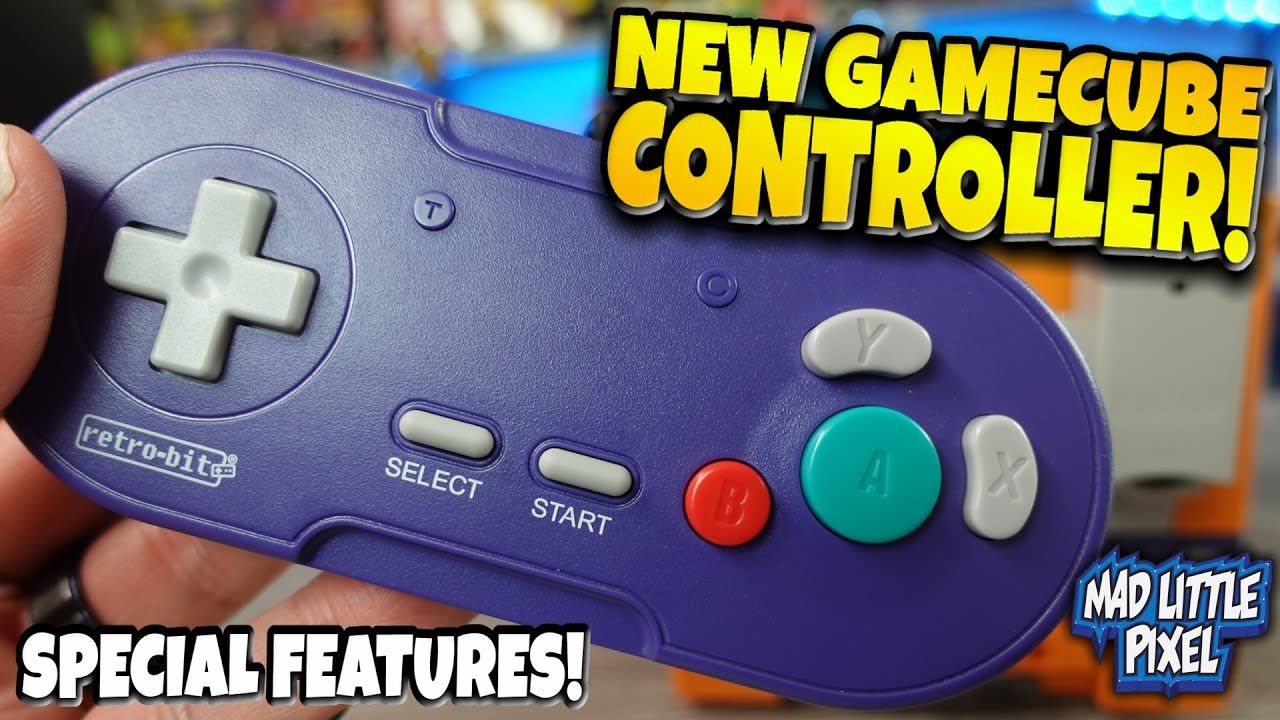 A NEW Nintendo Gamecube Controller Is HERE! The LegacyGC From Retro-Bit!