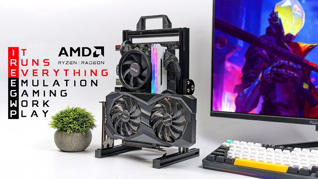 Building A Fast Budget Minimal PC That Can Run It All! AAA Games, High End EMUs