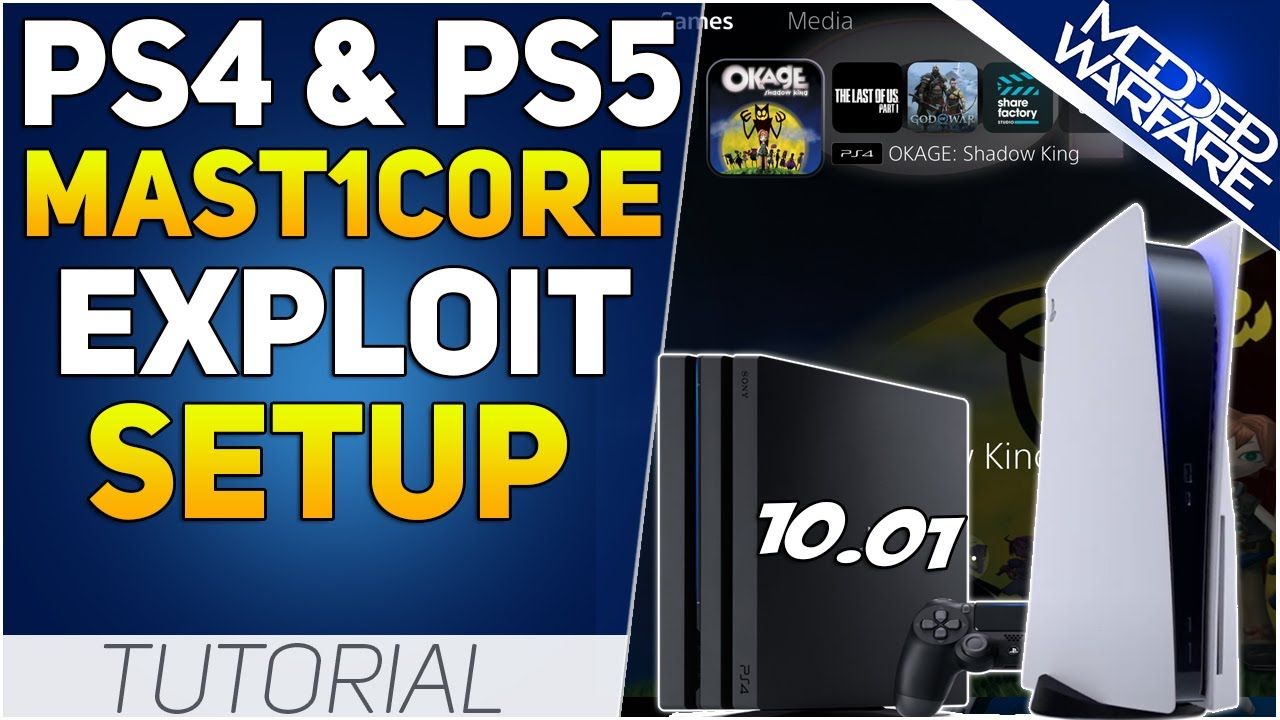 PS4/PS5 Mast1c0re Exploit Setup