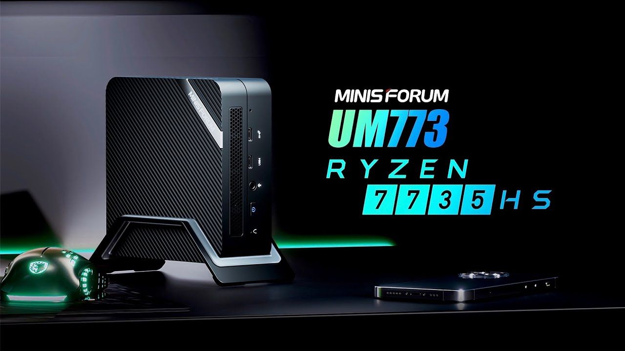 The All-New UM773 Is The First Ryzen 7735HS Mini PC And Its Powerful!