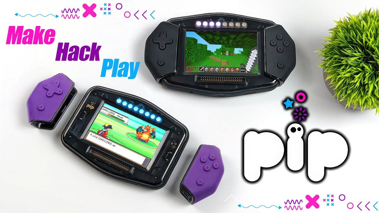The PIP Is A Hand-Held With Detachable Gamepads That Allows You To Hack, Make And Play