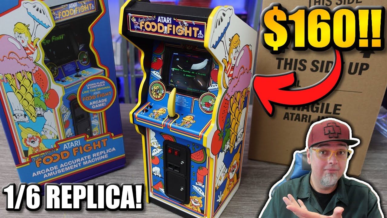 This ATARI Food Fight Arcade Replica Is NICE! BUT Is It WORTH $160??