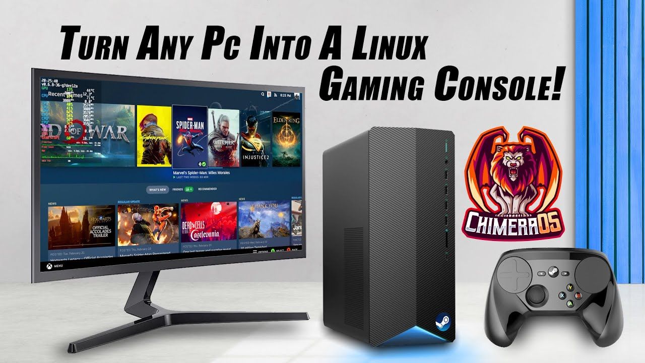 Turn Your PC Into A Gaming Console With ChimeraOS! An Edge Over Steam Deck OS?