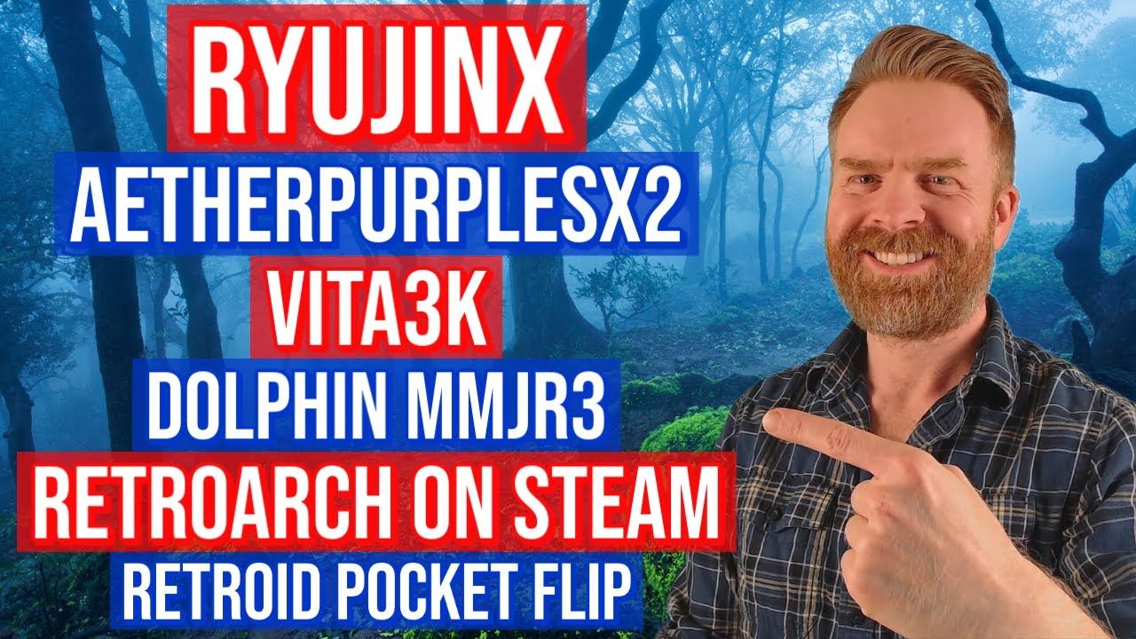 Big Ryujinx Monthly improvements, Vita3k, AetherSX2, Dolphin MMJR3 and more…