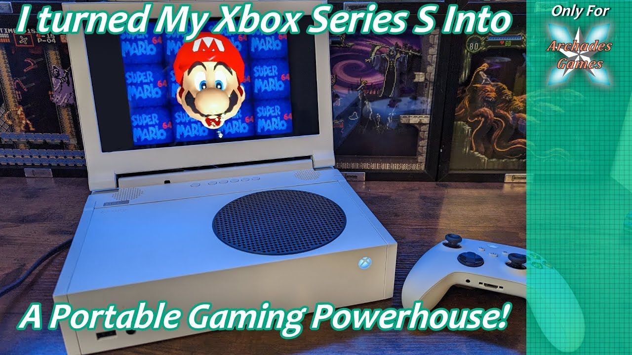 I Turned My Xbox Series S Into A Portable Gaming Station With 20+ Systems!