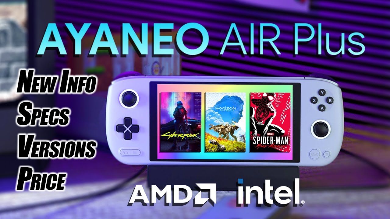 The AYANEO Air Plus Is Almost Here, New Info, Specs, Price.