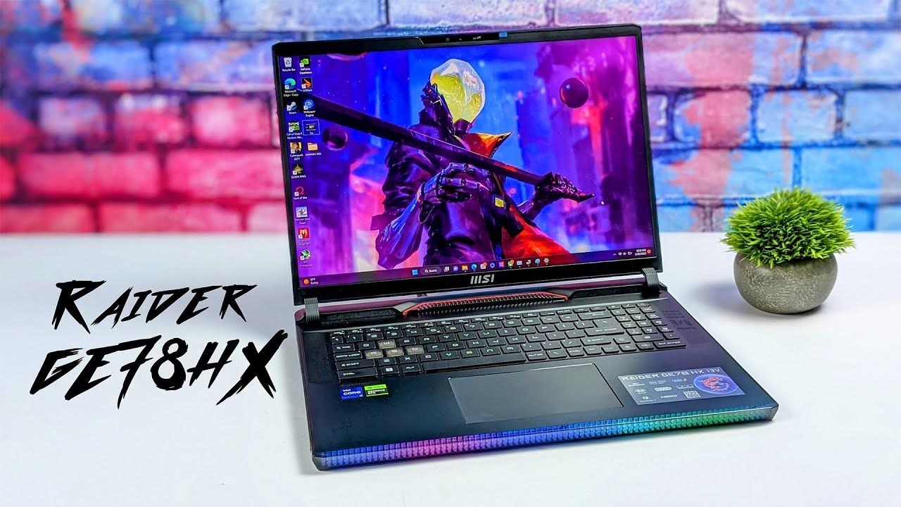 The Most Powerful Laptop We’ve Ever Gotten Our Hands On! Msi GE78HX First Look