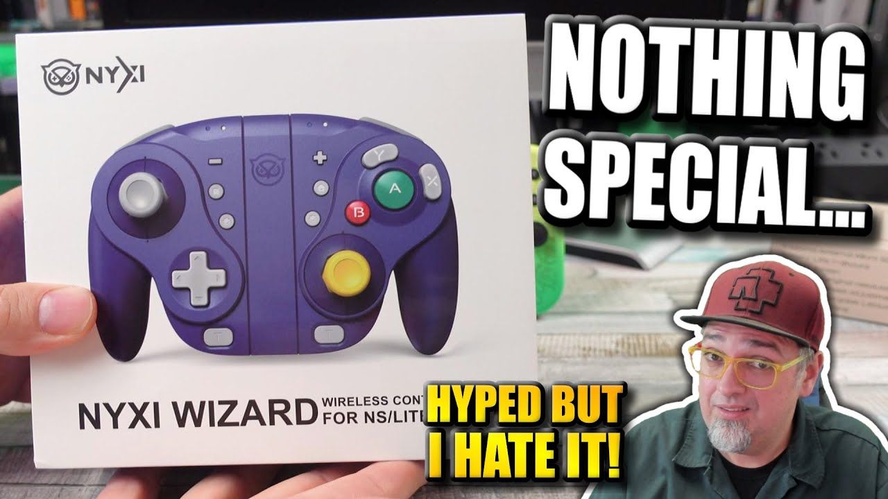 Why Was This HYPED? The NYXI Wizard Nintendo Switch Controller Feels Like CHEAP JUNK…