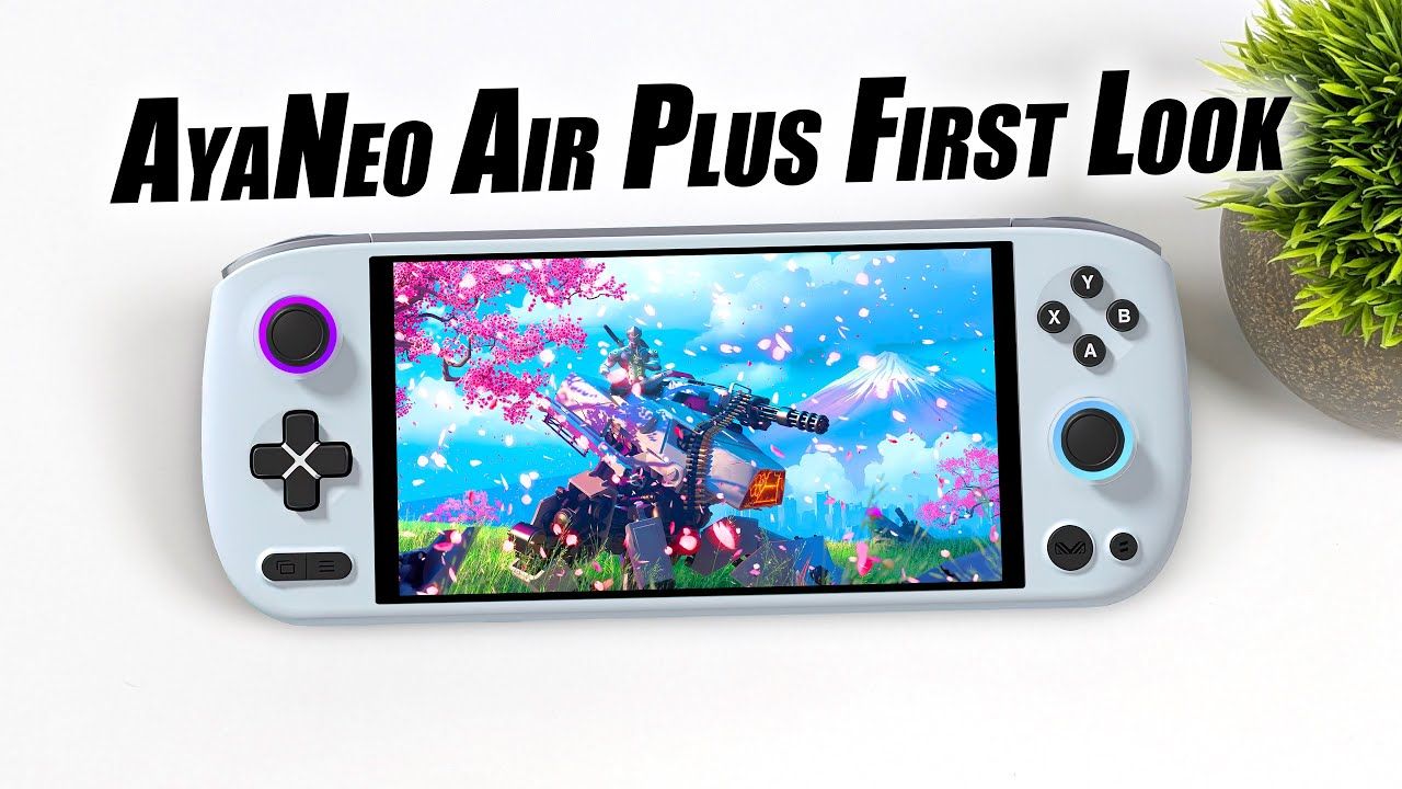 AYA Neo Air PLUS First Look, This All New Handheld Gaming PC Has The Power You Need!