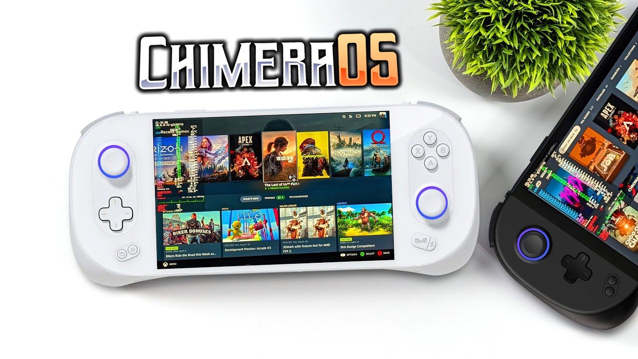 ChimeraOS Takes The AYANEO 2 & GEEK To The Edge! The Hand-Held Gaming Power You Need