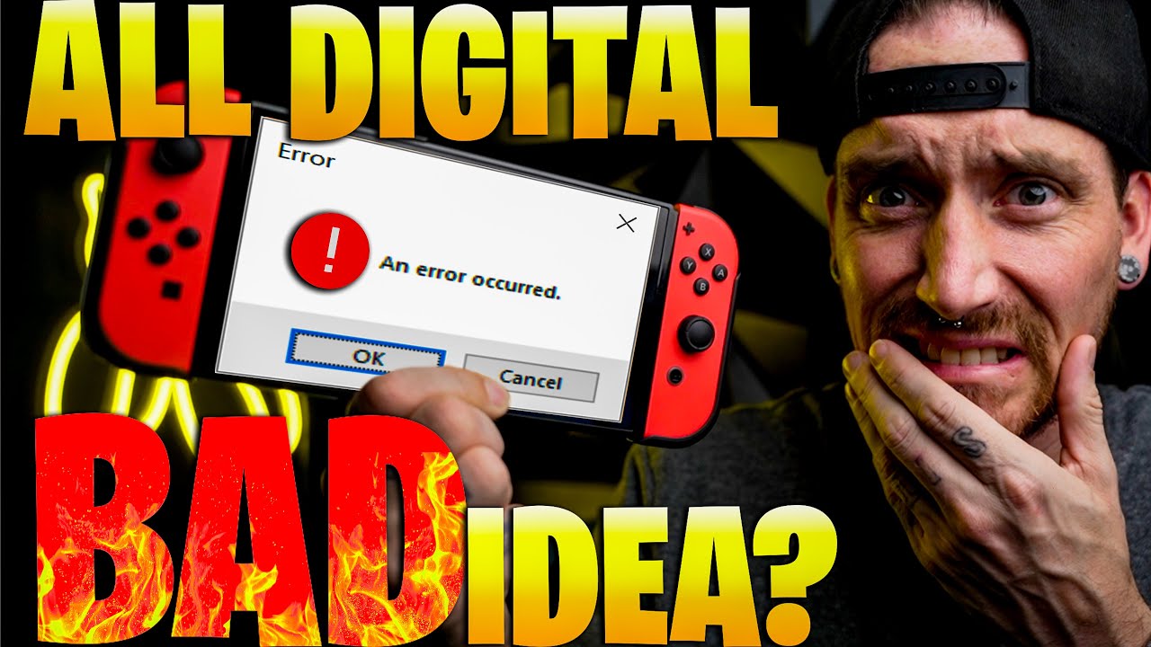 Going All Digital with the Nintendo Switch Was a BAD IDEA… Here’s Why