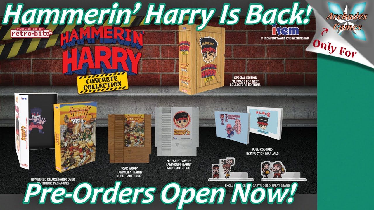 Hammerin’ Harry Is Back And Pre-Orders Are Open Now!