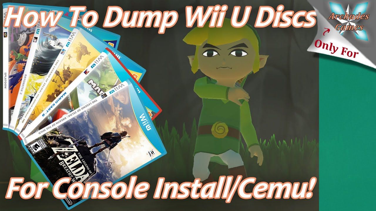 How To Dump Wii U Discs To Install On A Wii U Console Or Use With CEMU Emulation!