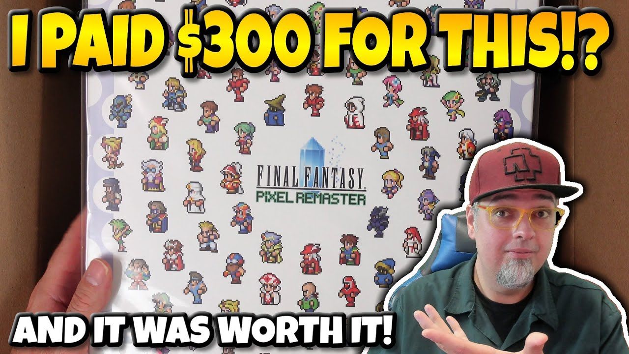 I Paid $300 For Final Fantasy Pixel Remaster Anniversary Edition For The Switch! Let’s Unbox It!