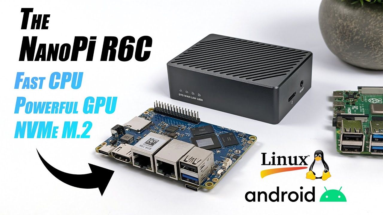 NanoPi R6C First Look, A Powerful Arm Board With A Huge Performance Edge Over The Pi4!