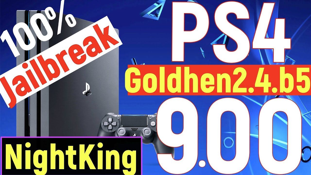 PS4 Jailbreak 9.00 + Goldhenv2.4.b5 + New Update + NightKing Host