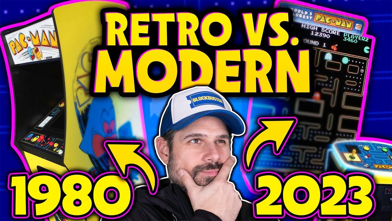 Retro Arcade Games vs. Modern Arcade Games!