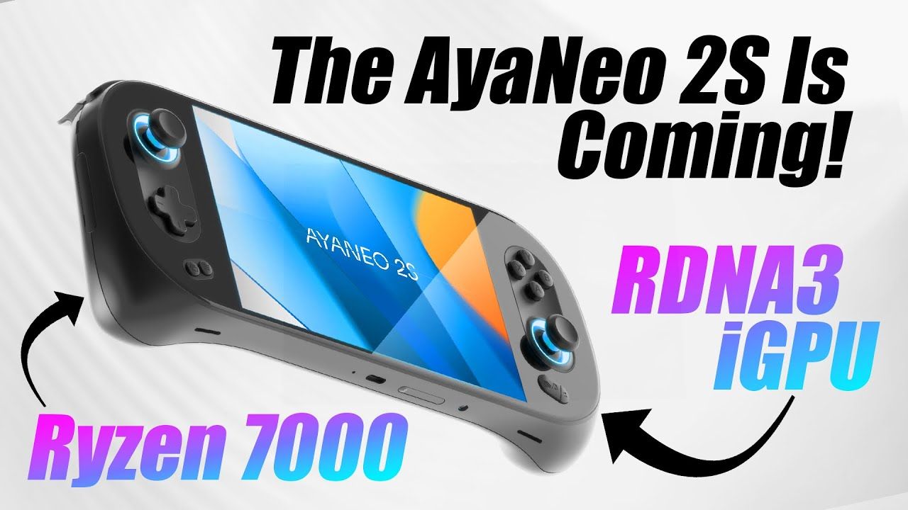 The AYANEO 2S Might Use A Ryzen 7840U RDNA3 APU! But Can It Compete With The ROG ALLY?