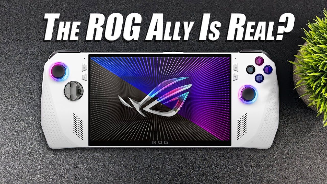The ROG Ally Is Real? This Hand Held Has The Most Powerful Custom Ryzen APU Yet?