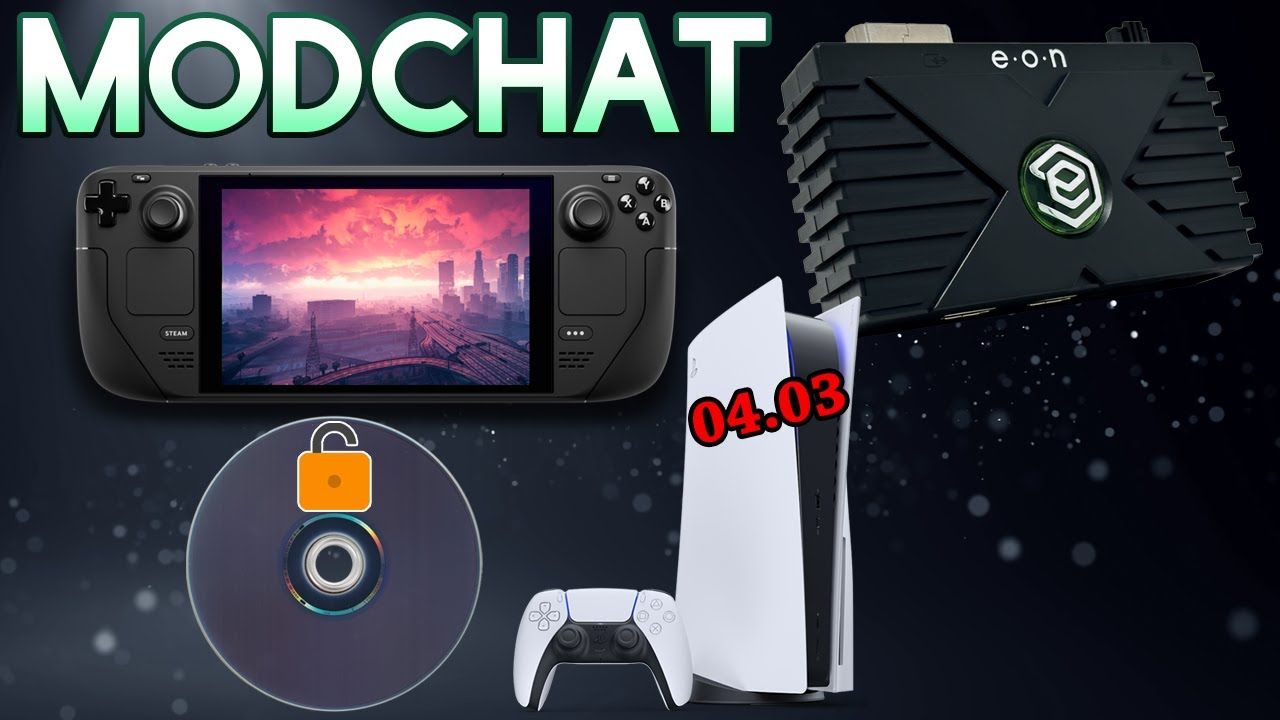 Deck HD for Steam Deck, PS5 Game Decryption Now Possible, XBHD for Original Xbox – ModChat 103