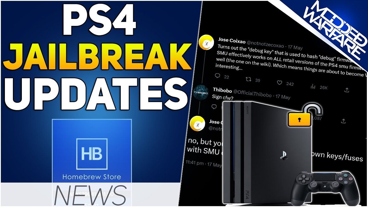 PS4 Jailbreak Updates: PSN Access Possible with Key/Fuse Extraction & HB Store Updates