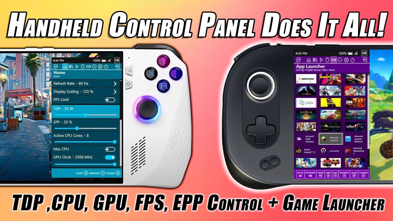 The All New Handheld Control Panel Does It All For Your Hand-Held Gaming PC! First Look