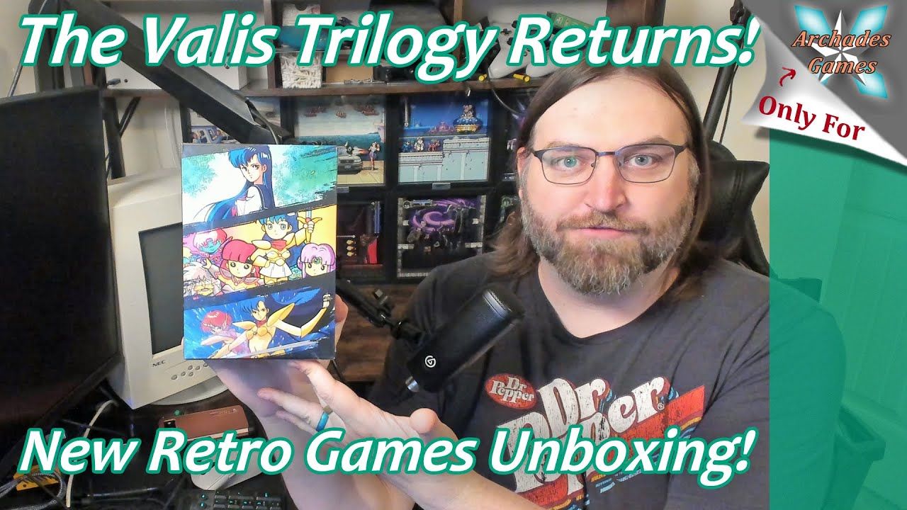 The Valis Trilogy For Sega Genesis Is Here And It Is A Beautiful Set!