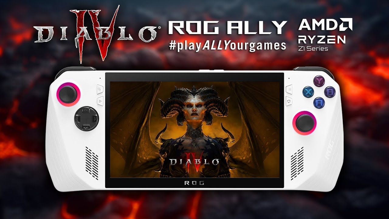 Diablo 4 On The ASUS ROG Ally, Can This Hand-Held Handle Diablo IV?